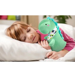 Dinozaur moale VATOS 28,5cm roz