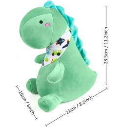 Vatos Dinozaur din Pluș 28,5cm Verde