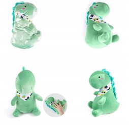 Vatos Dinozaur din Pluș 28,5cm Verde