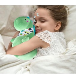 Vatos Dinozaur din Pluș 28,5cm Verde