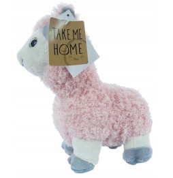 Alpaca roz pastel 25 cm