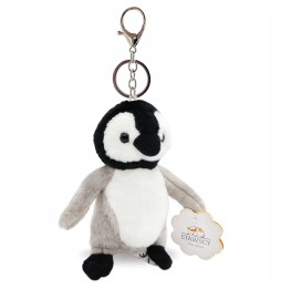 Breloc cu pinguin din pluș 16 cm