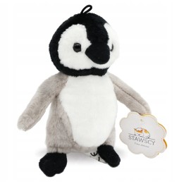 Breloc cu pinguin din pluș 16 cm