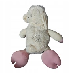 Oaie pluș albă 45 cm