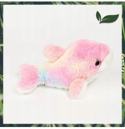 Delfin de pluș Smiki 20cm roz