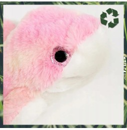 Delfin de pluș Smiki 20cm roz