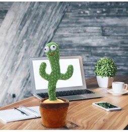 Cactus cântător și dansator LED