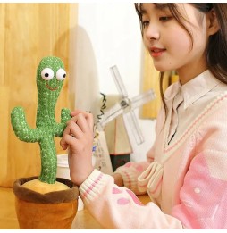 Cactus cântător și dansator LED