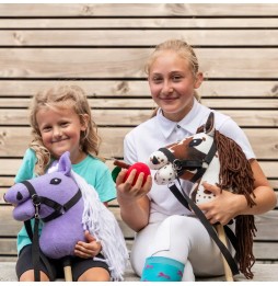 Hobby Horse Skippi A4 alb și maro - jucărie pentru copii