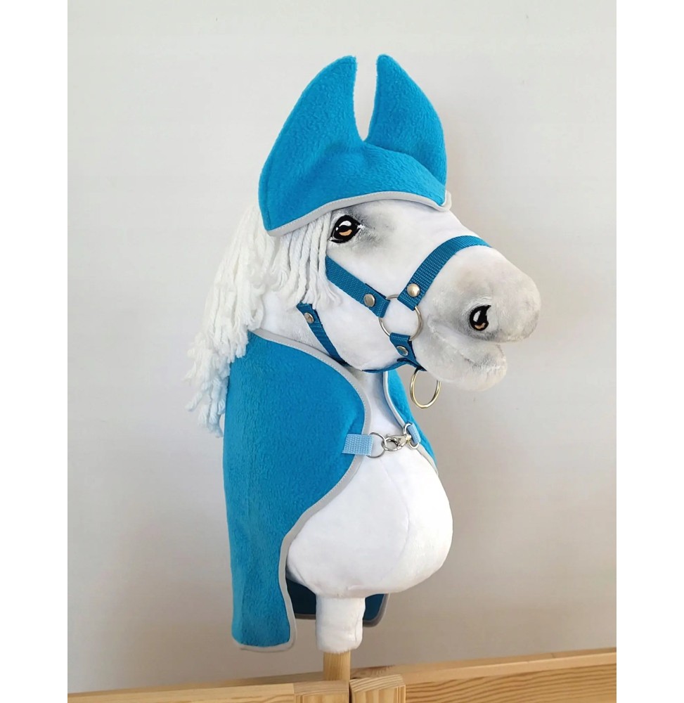 Pătură și protecții Hobby Horse A4 - set turcoaz Pătură și protecții Hobby Horse A4 - set turcoaz