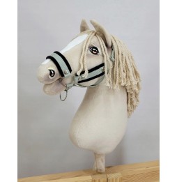 Zăbala A3 cu blană și frânghie Hobby Horse