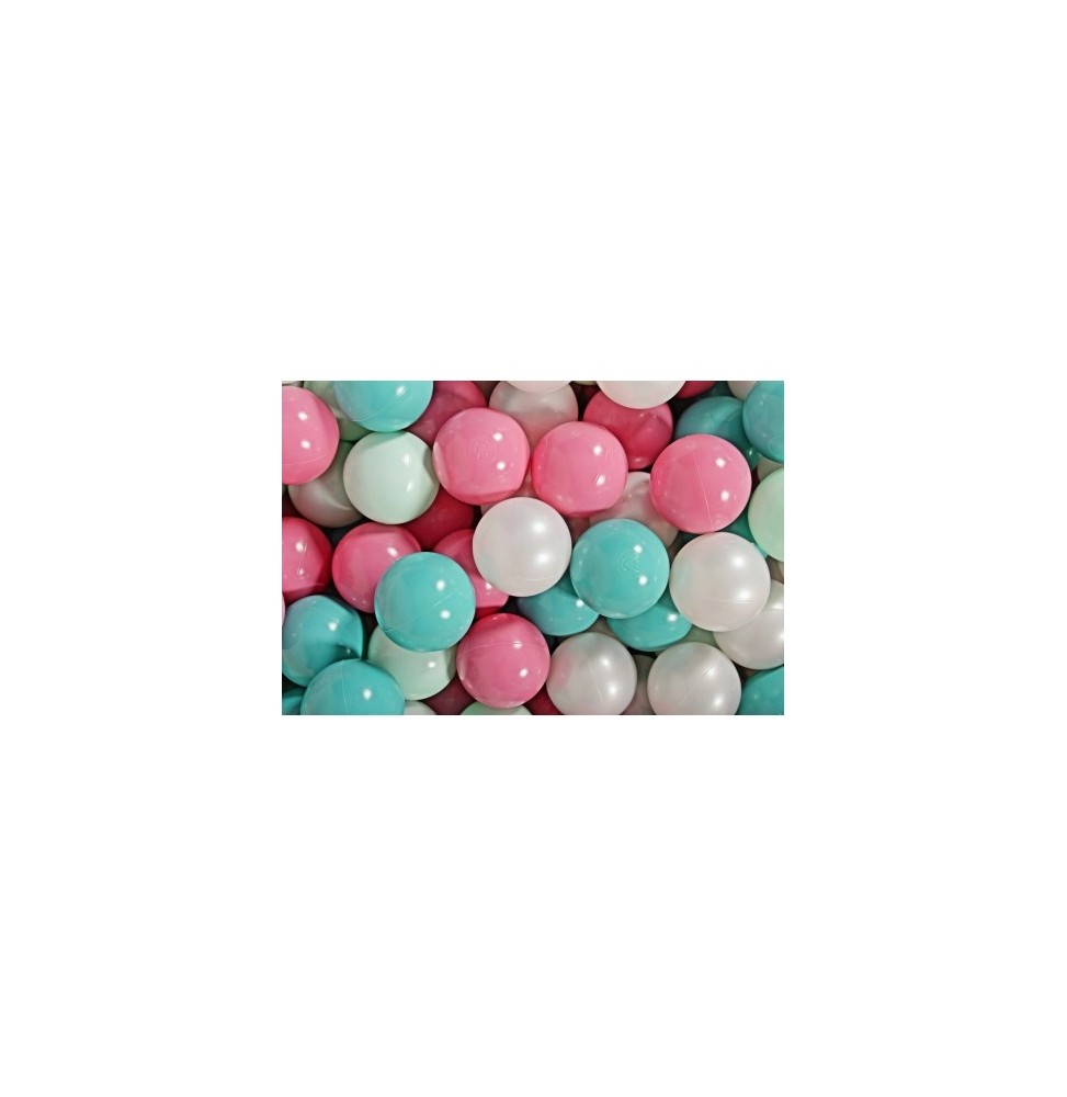 Bile de plastic 7 cm, 400 buc - Meowbaby Bile de plastic 7 cm, 400 buc - Meowbaby