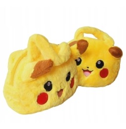 Geantă pufos Pikachu pentru copii