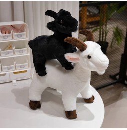Oaie neagră plușată 40 cm