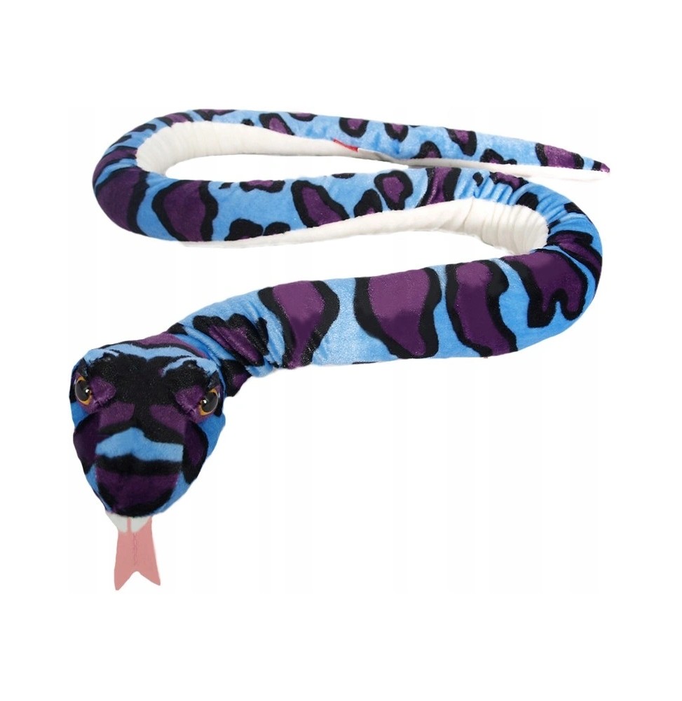 Pluș șarpe albastru 142 cm Beppe Pluș șarpe albastru 142 cm Beppe