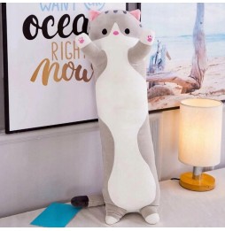 Pisică lungă jucărie pernă 50 cm