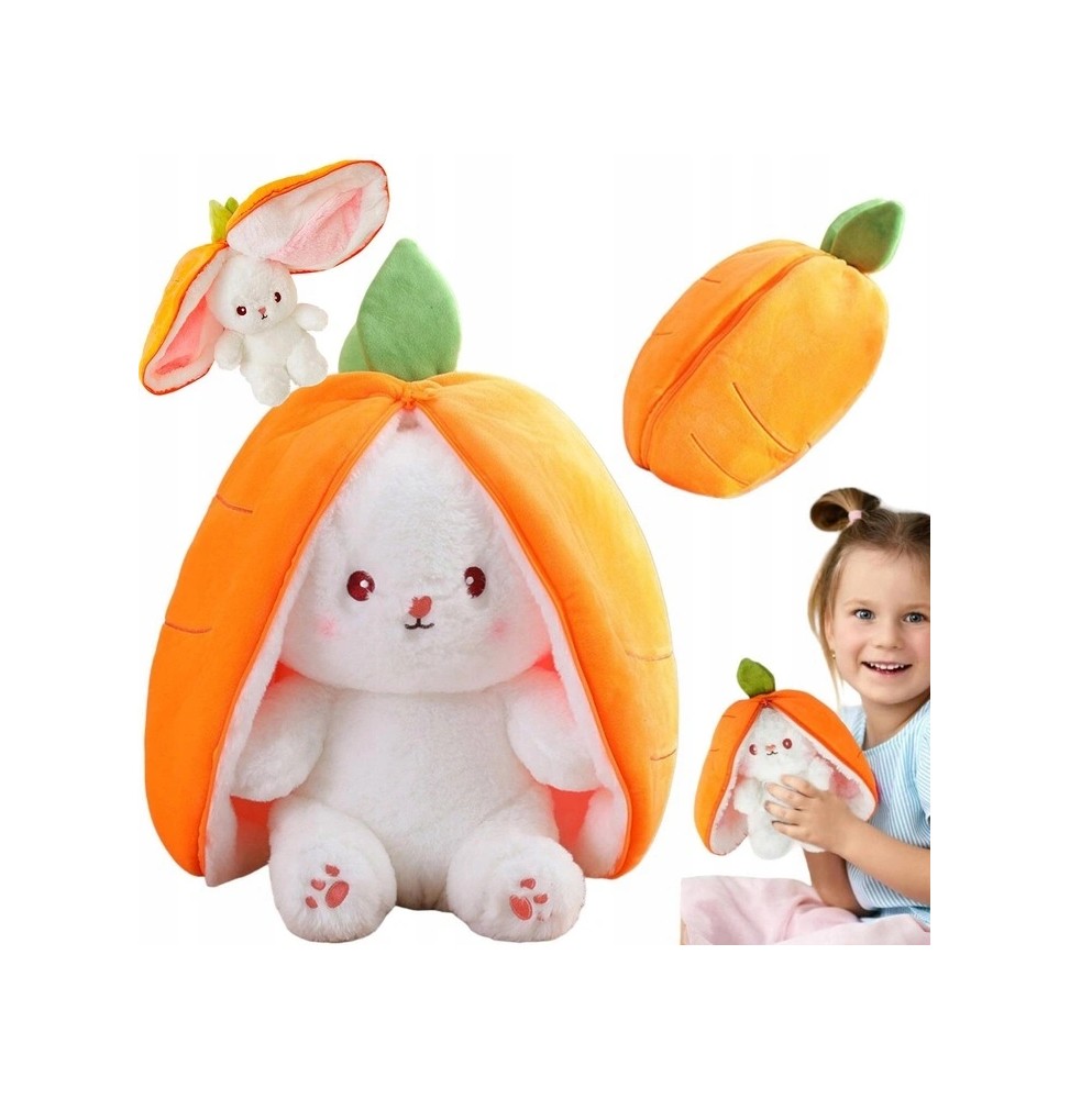 Plușă Iepuraș Morcov 35cm Plușă Iepuraș Morcov 35cm