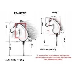 Zăbala cu blăniță pentru hobby horse