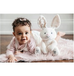 Iepuraș interactiv GUND Flora 30 cm