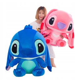 Set pluș Stitch și Angel 25 cm