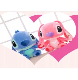 Set pluș Stitch și Angel 25 cm