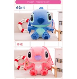 Set pluș Stitch și Angel 25 cm