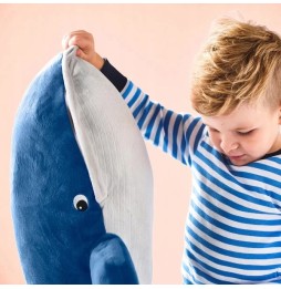 IKEA Blåvingad Balenă Albastră 100 cm