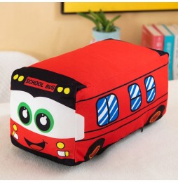 Jucărie plush autobuz 35 cm