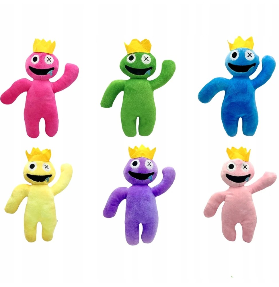 Jucărie pluș Rainbow Friends 27cm Albastră Jucărie pluș Rainbow Friends 27cm Albastră