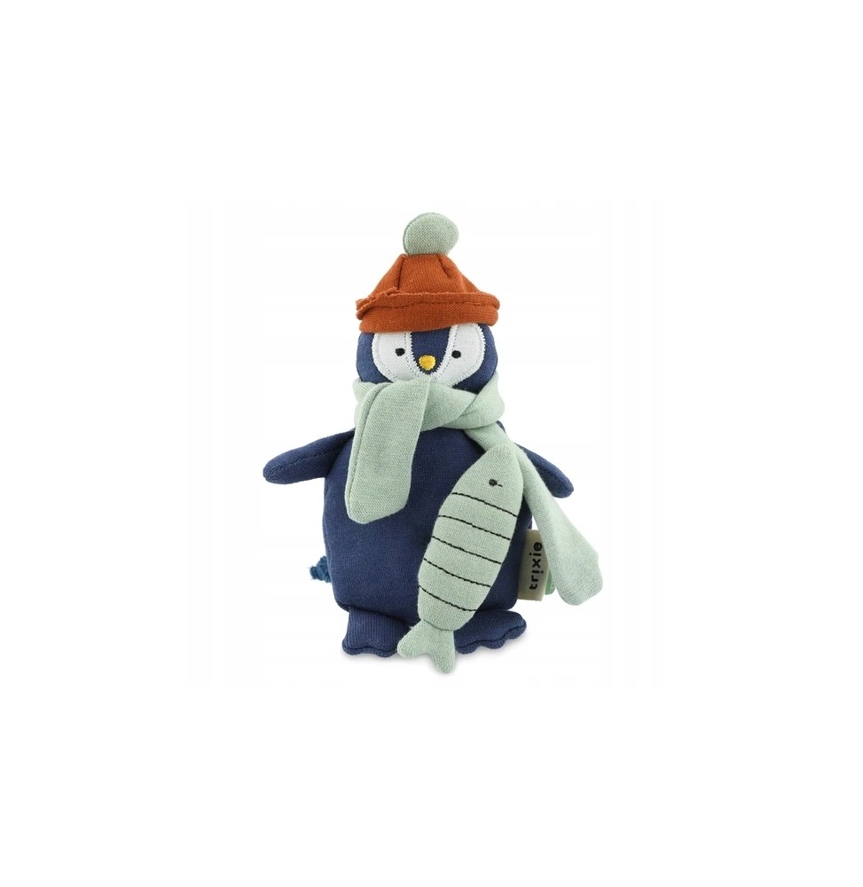 Pinguin pluș cu pește 13 cm Trixie Pinguin pluș cu pește 13 cm Trixie