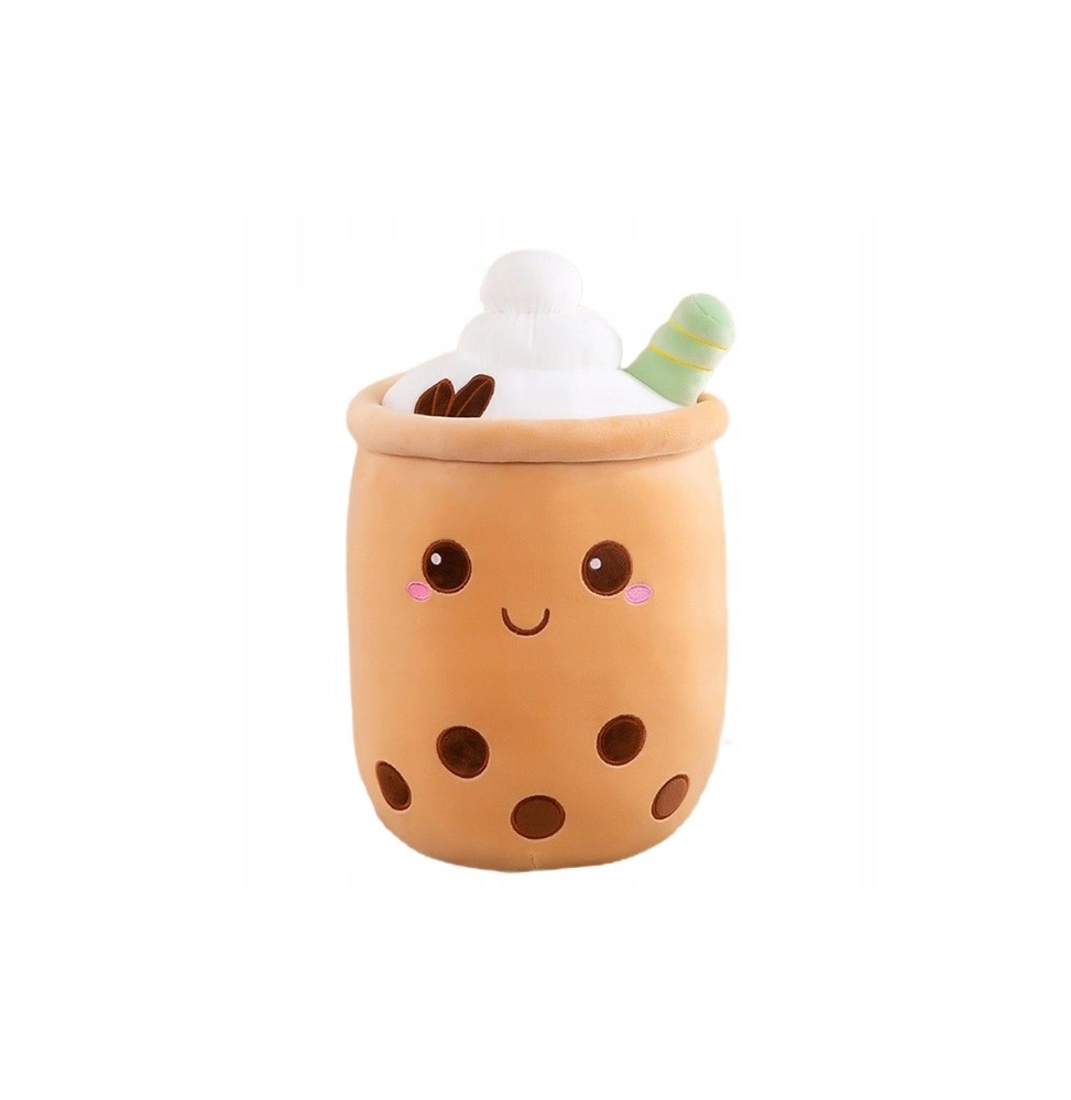Jucărie de pluș Bubble Tea maro Jucărie de pluș Bubble Tea maro