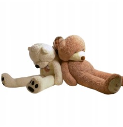 Ursuleț de pluș TEDBI 160 cm maro și bej