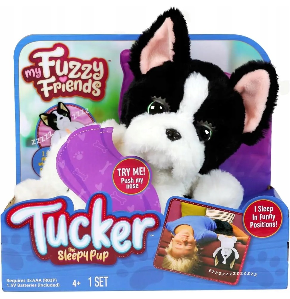 Câine interactiv Tucker - Fuzzy Friends Câine interactiv Tucker - Fuzzy Friends