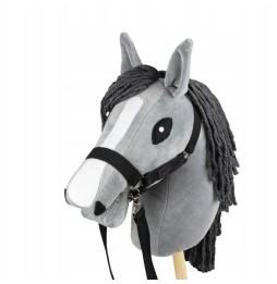 Cal pe băț Hobby Horse Skippi A4 gri