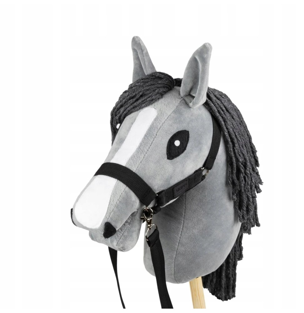 Cal pe băț Hobby Horse Skippi A4 gri Cal pe băț Hobby Horse Skippi A4 gri
