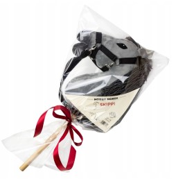 Cal pe băț Hobby Horse Skippi A4 gri