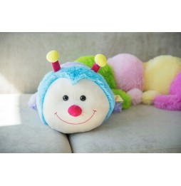 Stonoga moale 120 cm mascota colorată