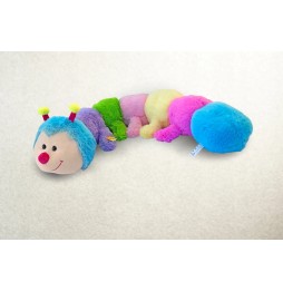 Stonoga moale 120 cm mascota colorată