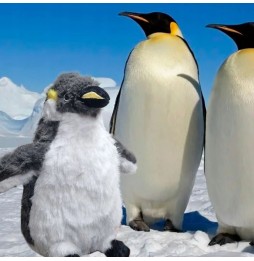 Pinguin regal din plus 25 cm