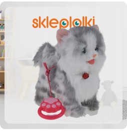 Pisoi interactiv pe lesă pentru copii