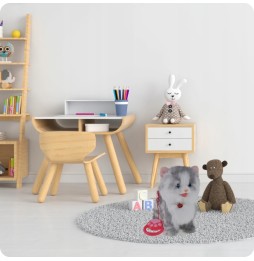 Pisoi interactiv pe lesă pentru copii