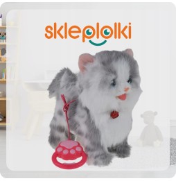 Pisoi interactiv pe lesă pentru copii