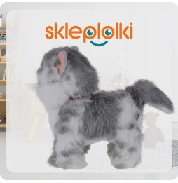 Pisoi interactiv pe lesă pentru copii
