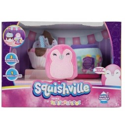 Set Squishville pasăre pluș