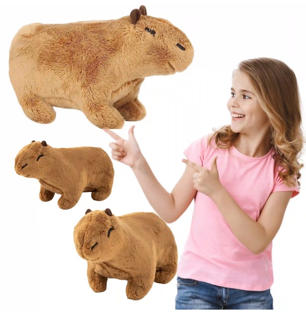 Kapibara mască pentru copii 30 cm