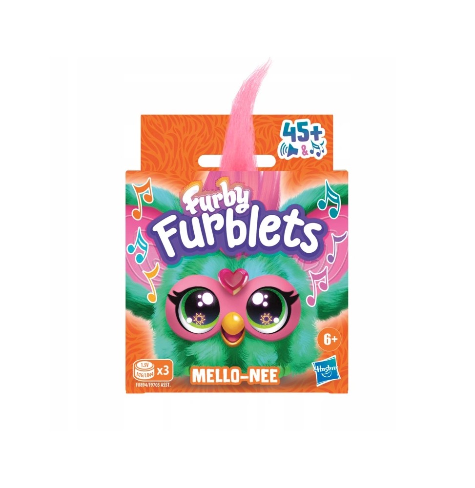 Furby Furblets mascote interactivă Mello-Nee Furby Furblets mascote interactivă Mello-Nee