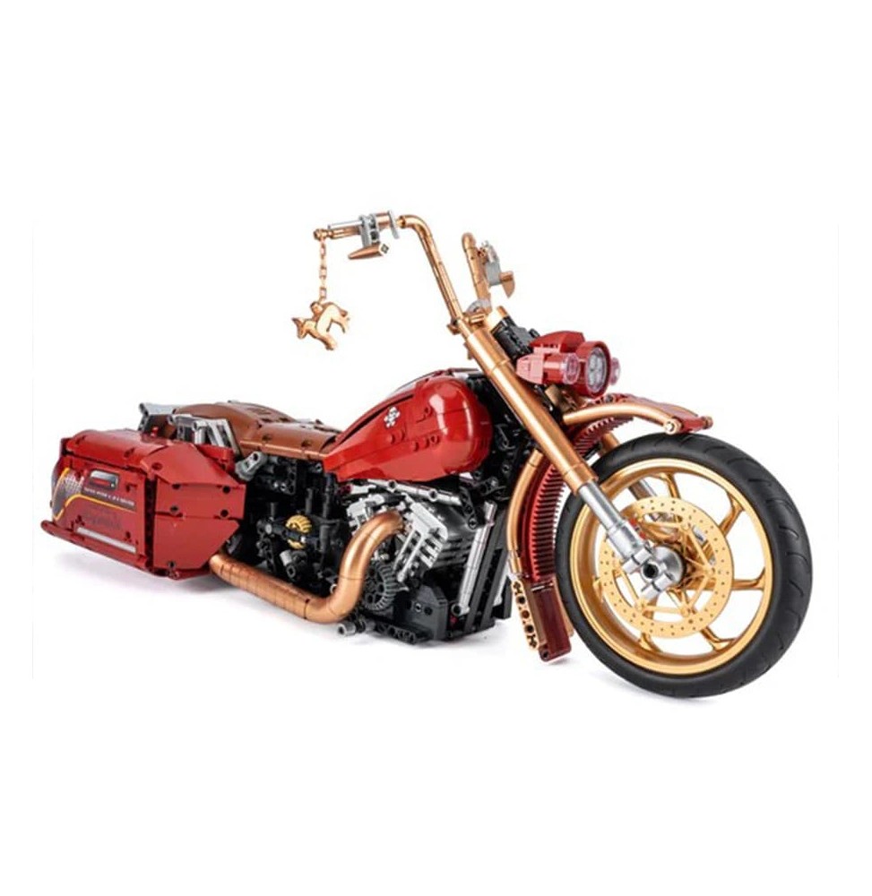 Cărămizi motocicletă 2111 elemente roșu Cărămizi motocicletă 2111 elemente roșu