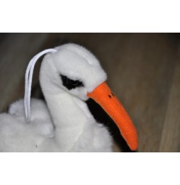 Jucărie plușată berzelor 45 cm Uni Toys