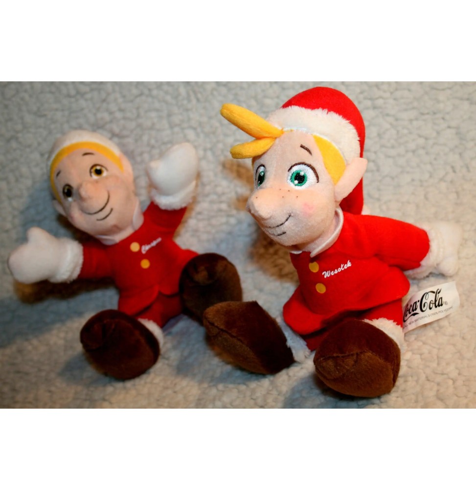 Gnomi Coca Cola - Set 2 mascote Gnomi Coca Cola - Set 2 mascote