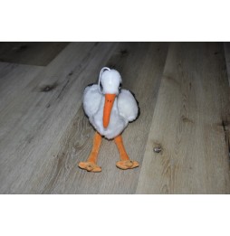 Jucărie plușată berzelor 45 cm Uni Toys